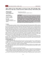 Phát triển tư duy phản biện và năng lực đặc thù cho học sinh trong dạy học Địa lí theo Chương trình giáo dục phổ thông 2018