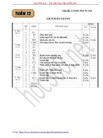 Hướng dẫn soạn Giáo án lớp 5 - Tuần 12 - Tổng hợp các môn