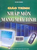 123doc   giao trinh nhap mon mang may tinh phan 1 ho dac phuong 