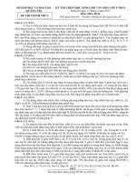 de thi chon hsg mon hoa hoc 9 nam 2016 2017 co dap an so gd dt quang tri 2608