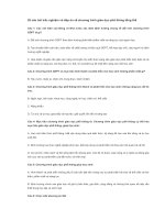 Dap an 20 câu trắc nghiệm mô đun 2 âm nhạc tiểu học đầy đủ