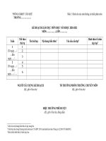 MẪU KẾ HOẠCH GIÁO DỤC MÔN HỌC (KÈM THEO HD TẠI CÔNG VĂN 264)