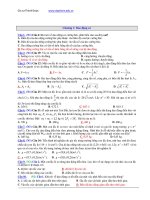 (N1) Câu 23:  Gọi A và vM lần lượt là biên độ và vận tốc cực đại của một chất điểm dao động điều  hò.