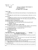 Giáo án (kế hoạch bài học) môn tin học lớp 6 soạn thoe cv 3280 năm 2020 mới nhất,