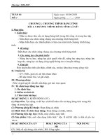 Giáo án (kế hoạch bài học) môn tin học lớp 7 soạn thoe cv 3280 năm 2020 mới nhất,