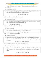 Bai tap hang dang thuc dang nho dai so 8 FULL ly thuyet giai chi tiet 