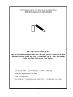 Sáng kiến kinh nghiệm, SKKN   một số biện pháp tạo môi trường chữ viết giúp trẻ mẫu giáo có kỹ năng học tốt môn làm quen với chữ cái tại lớp MGL trung tâm, MGL sin chải trường mầm non sùng phài, huyện tam đường