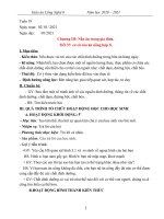 Giáo án (kế hoạch bài học) công nghệ 6 kì 2 soạn thoe cv 3280 năm 2020 mới nhất,