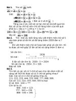 52 bài tập số và chữ số