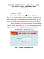 HUONG DAN LAM BAI THI TRAC NGHIEM 2018 moi nhat 