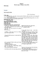 Giáo án các môn học lớp 4 – Tuần 11