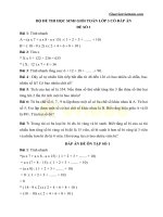 Bộ đề thi học sinh giỏi Toán 3 mới nhất - Giáo viên Việt Nam