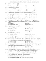 Vectơ nào trong các  vectơ dưới đây là một vectơ pháp tuyến của một trong hai mặt phẳng đó.. Mặt.[r]