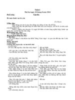 Giáo án các môn học lớp 4 – Tuần 1