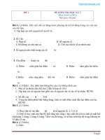 Đề thi học kì 1 Toán 6 năm học 2020 - 2021 - Giáo viên Việt Nam