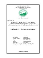 Áp dụng quy trình chăm sóc nuôi dưỡng, phòng và trị bệnh cho đàn lợn nái sinh sản nuôi tại trại lợn nam dần liên kết với công ty avet 