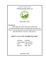 Thực hiện quy trình chăm sóc, nuôi dưỡng và phòng trị bệnh cho đàn lợn thịt nuôi tại trang trại công ty trách nhiệm hữu hạn một thành viên chăn nuôi hòa phát, huyện trấn yên, tỉnh yên bái 