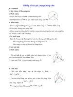 Tải Bài tập về các góc trong đường tròn (Có đáp án) - Bài tập ôn tập hình học lớp 9