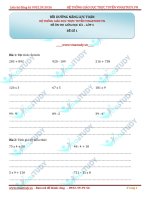 10 đề THI GIỮA kì i lớp 3 đề 