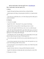 Tải Thuyết minh về nhà thơ Nguyễn Trãi - 6 Bài văn mẫu + Dàn ý Thuyết minh tác giả Nguyễn Trãi