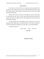 Tiểu luận xử lý tình huống về việc chia đất dịch vụ cho người dân bị thu hồi đất phục vụ dự án khu công nghiệp thạch thất – quốc oai  