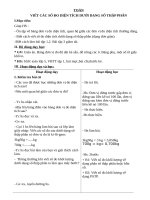 VIẾT các số đo DIỆN TÍCH dưới DẠNG số THẬP PHÂN  lớp 5 