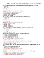 550 CÂU HỎI TRẮC NGHIỆM MÔN LỊCH SỬ LỚP 10 CẢ NĂM (CÓ ĐÁP ÁN) - DOWNLOAD