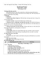 KẾ HOẠCH BÀI DẠY MODULE 2 - HÌNH THOI MÔN TOÁN LỚP 8 (SOẠN THEO MẪU MÔ ĐUN 2 BỒI DƯỠNG TX)