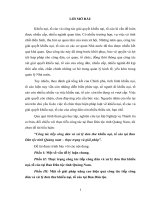 tiểu luận công tác tiếp công dân và xử lý đơn thư khiếu nại, tố cáo tại ban dân tộc tỉnh quảng nam – thực trạng và giải pháp 