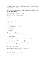 Tải Giải bài tập trang 43, 44 SGK Giải tích lớp 12: Khảo sát sự biến thiên và vẽ đồ thị của hàm số - Giải chi tiết bài tập Giải tích lớp 12
