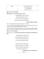 Tải Bộ đề thi học kì 2 lớp 11 môn Văn năm 2020 có đáp án - Bộ 13 đề thi học kì 2 lớp 11 môn Văn