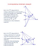 40 bai hinh hoc nang cao lop 8 chuong III 