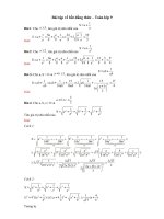 Bài tập bất đẳng thức cosi lớp 9 có đáp án - Giáo viên Việt Nam