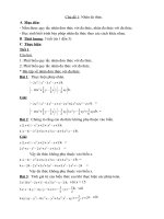 Đề cương ôn tập Toán 8 học kì 1 - Giáo viên Việt Nam