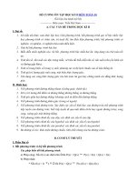 Tải Đề cương ôn tập học kì 2 môn Toán lớp 10 - Nội dung ôn tập thi học kỳ II lớp 10 môn Toán