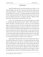 Tiểu luận xử lý vướng mắc về việc ra thu hồi đất đến từng hộ gia đình, cá nhân và thực hiện bồi thường, hỗ trợ đối với 32 hộ dân tại dự án xây dựng khu đô thị thành phố giao lưu  