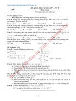 10 đề KHẢO sát TOÁN 9 lần 2 