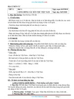 GIÁO ÁN MÔN ĐỊA LÝ - LỚP 9, CẢ NĂM (PHƯƠNG PHÁP MỚI) - DOWNLOAD