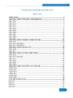 Tuyển tập các đề thi vào lớp 6 - Giáo viên Việt Nam