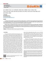 So sánh các cơ chế bảo đảm tài chính cho công tác thu dọn mỏ dầu khí ngoài khơi và phục hồi môi trường mỏ khoáng sản