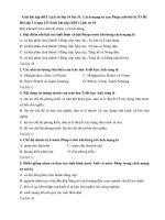 Tải Giải bài tập SBT Lịch sử lớp 10 bài 31: Cách mạng tư sản Pháp cuối thế kỉ XVIII - Giải bài tập môn Lịch sử lớp 10