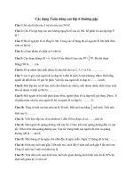 Tài liệu ôn tập Toán nâng cao lớp 6 chi tiết nhất - Giáo viên Việt Nam