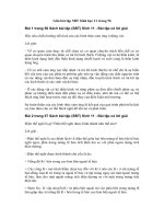 Tải Giải bài tập SBT Sinh học 11 trang 56 - Cảm ứng ở động vật