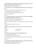 Tải Giải bài tập SBT Lịch sử lớp 10 bài 22: Tình hình kinh tế ở các thế kỉ XVI - XVIII - Giải bài tập môn Lịch sử lớp 10