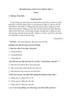 Bài tập cuối tuần môn Tiếng Việt lớp 2 cả năm có đáp án - Giáo viên Việt Nam