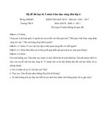 Đề thi GDCD lớp 6 kì 2 tuyển chọn - Giáo viên Việt Nam