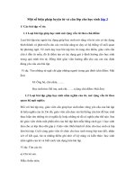 Tải Một số biện pháp luyện từ và câu cho học sinh lớp 3 - Phương pháp dạy luyện từ và câu lớp 3