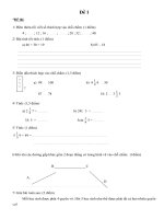 Bản mềm: Bộ đề thi giữa học kì 2 môn Toán lớp 2 - Giáo viên Việt Nam