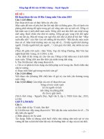 TỔNG hợp đề THI vào 10 bắc GIANG 