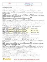 Tải 10 đề thi học kì 2 lớp 10 môn Hóa học có đáp án - Đề thi Hóa học lớp 10 học kì 2